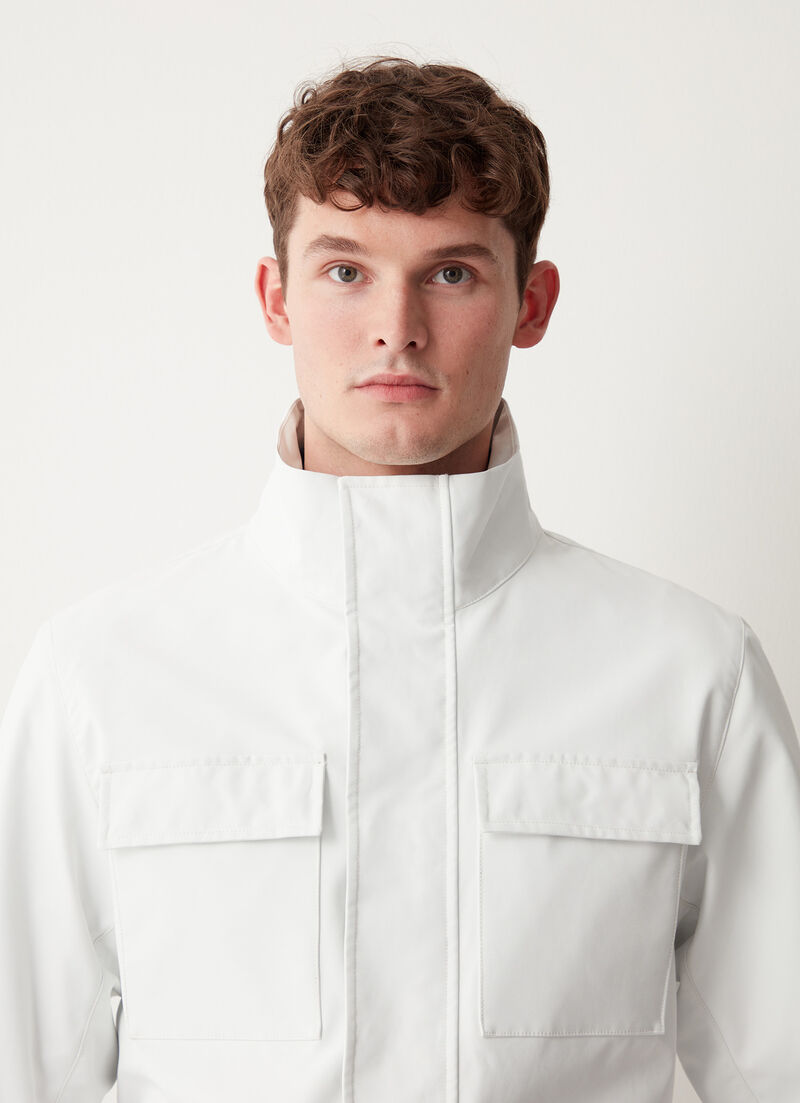 Cotton-look 3L jacket