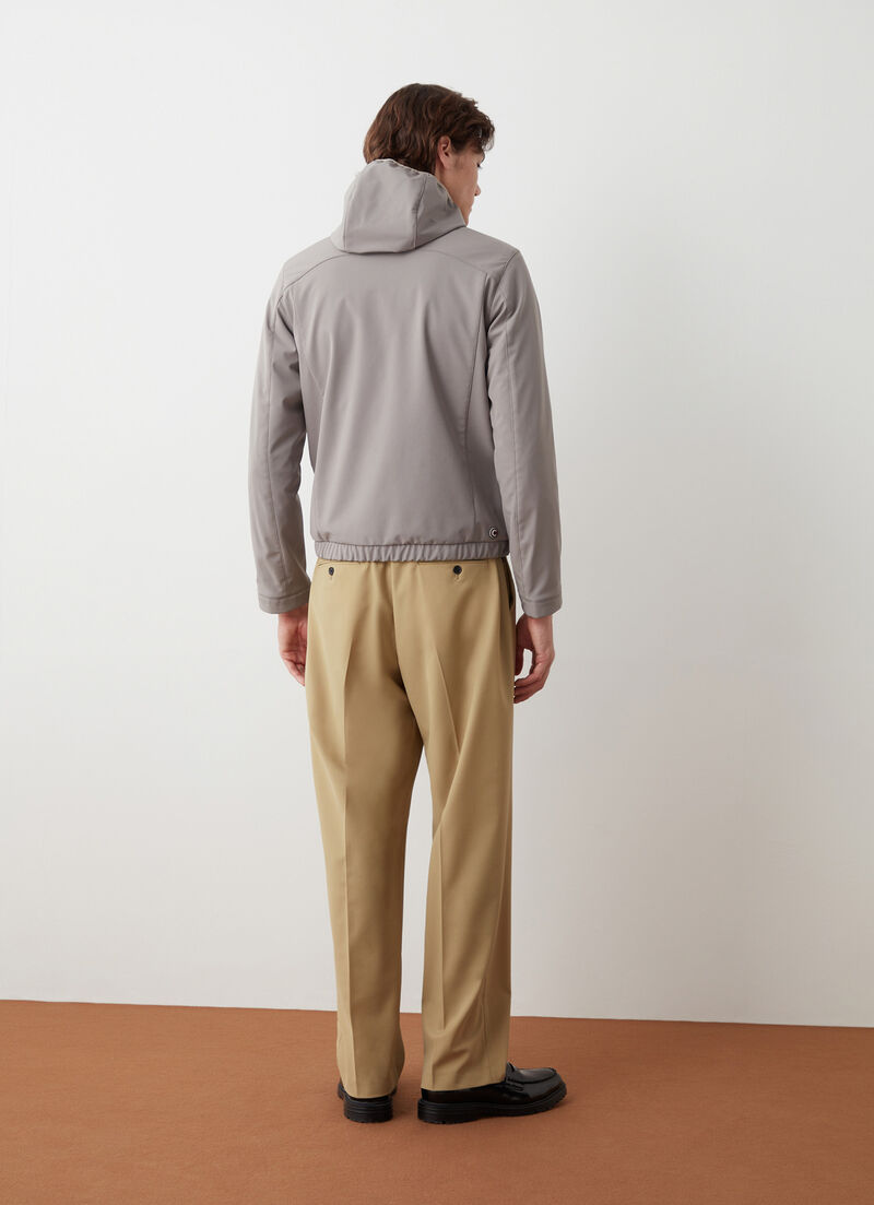 Waterproof autumn-weight softshell jacket