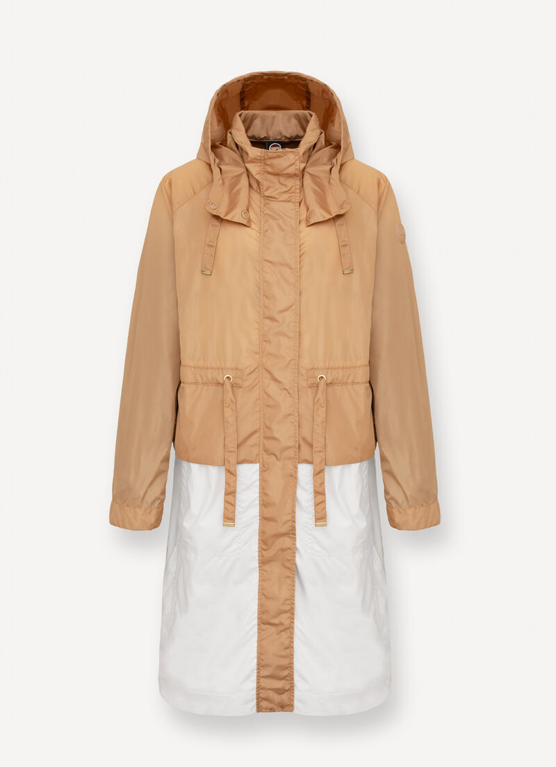 Long oversized cotton jacket