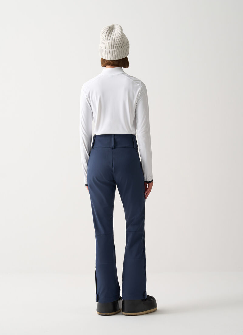 Dressy softshell ski trousers