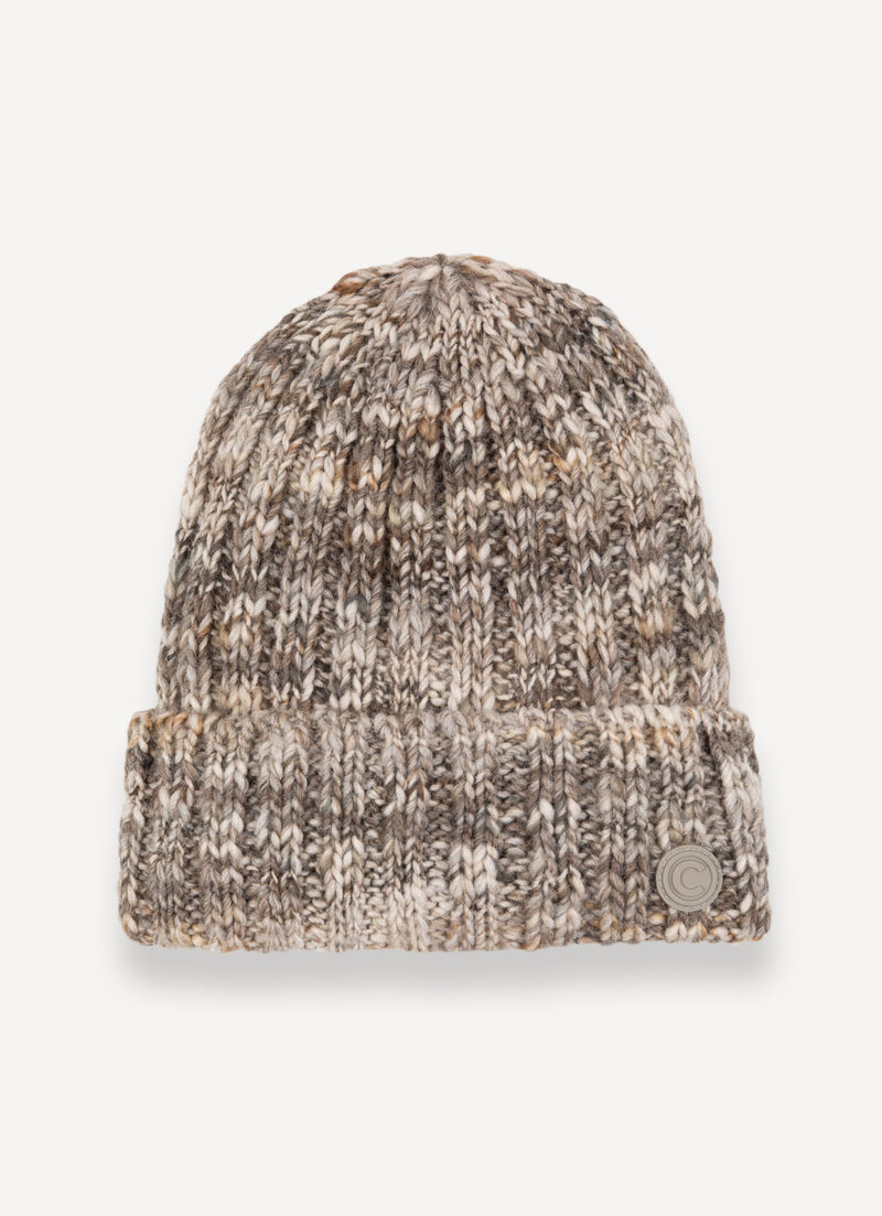 Unisex multi-coloured wool hat