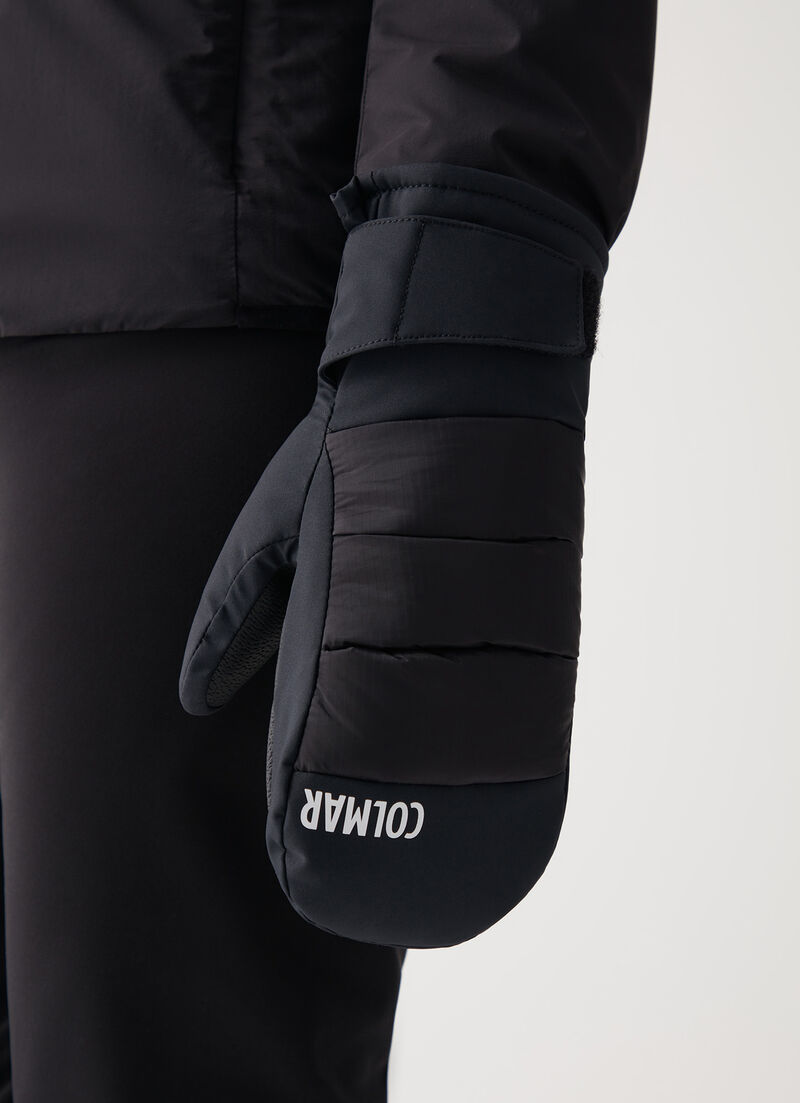 Extra warm ski mitten