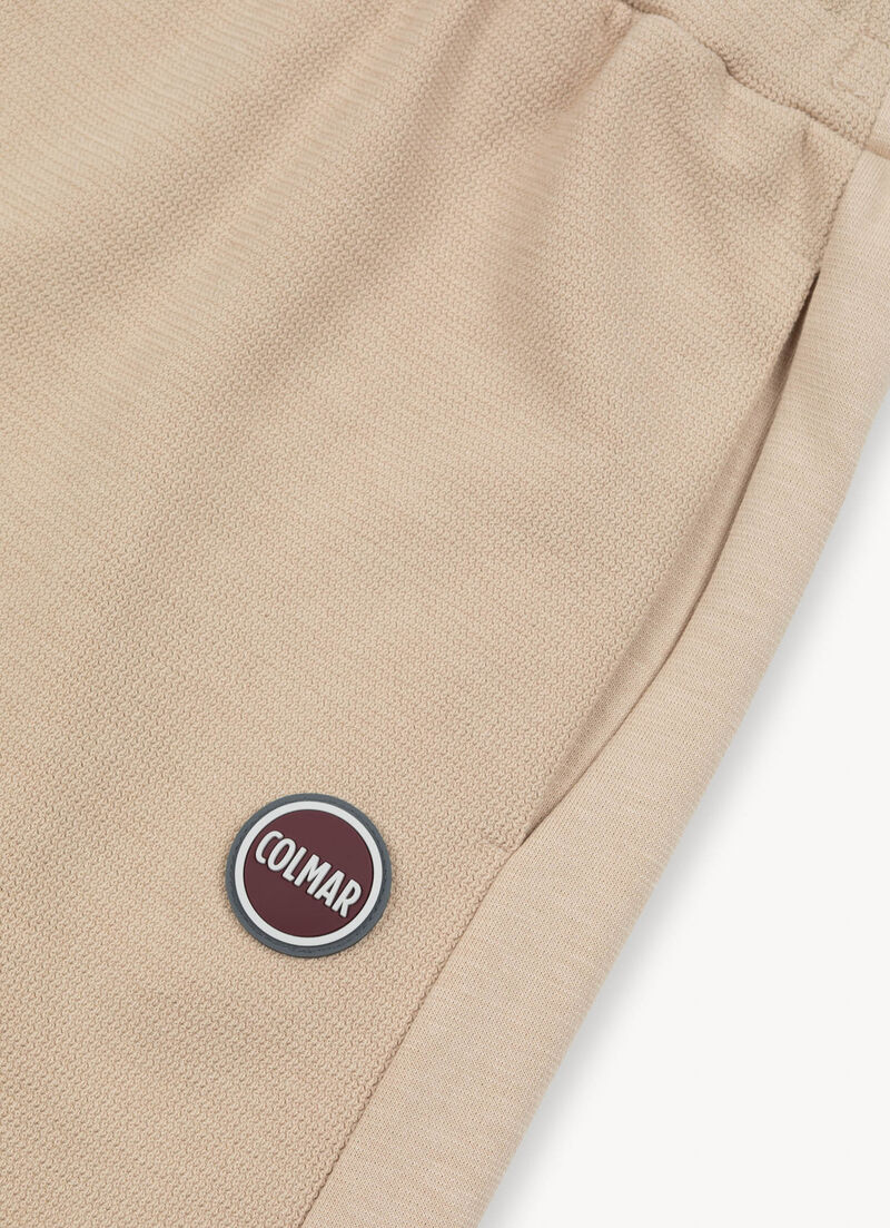 Piqué jogging shorts