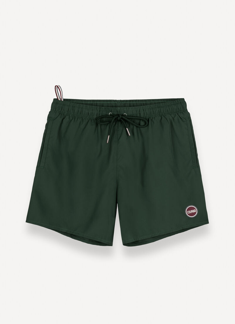 Solid-colour swimsuit