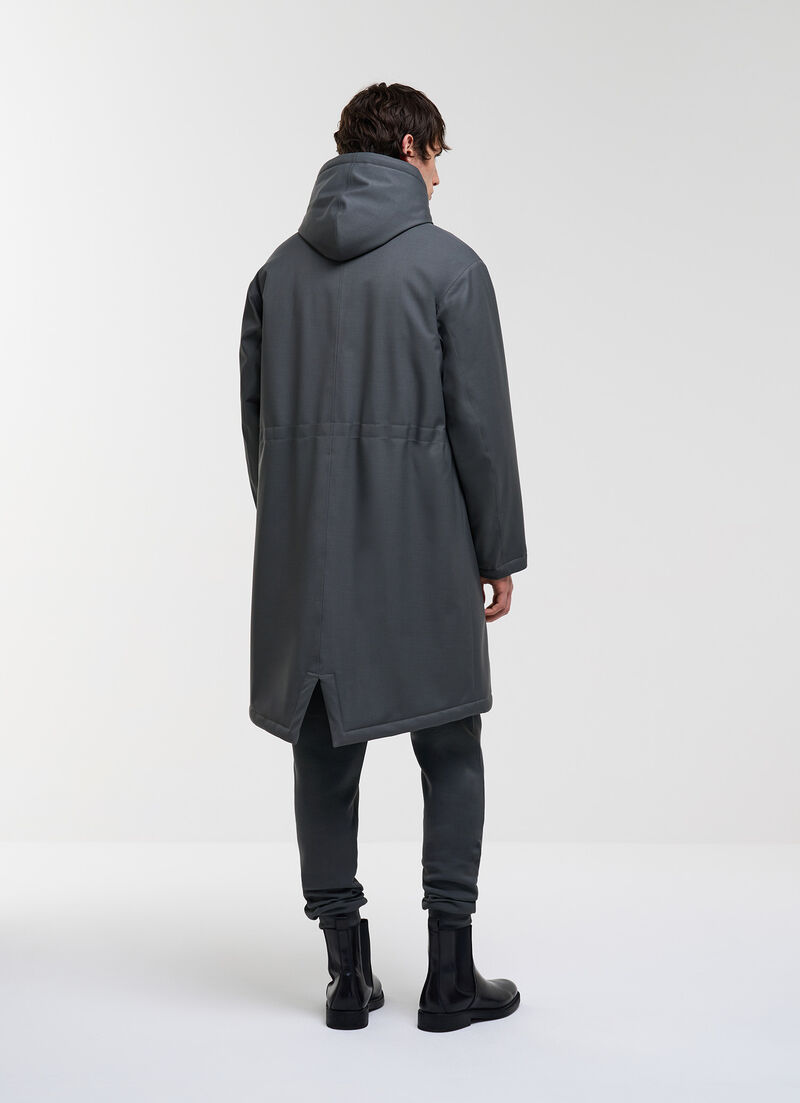 Padded parka with hood