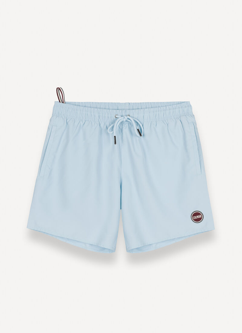 Solid-colour swimsuit