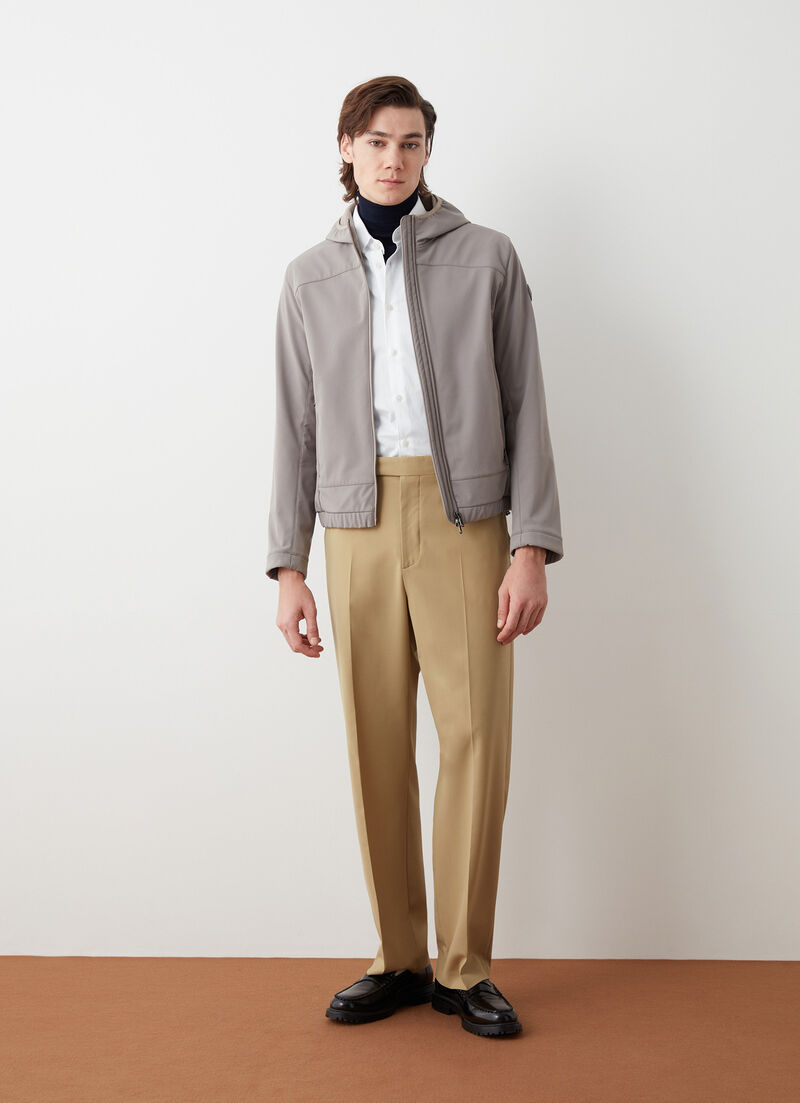 Waterproof autumn-weight softshell jacket