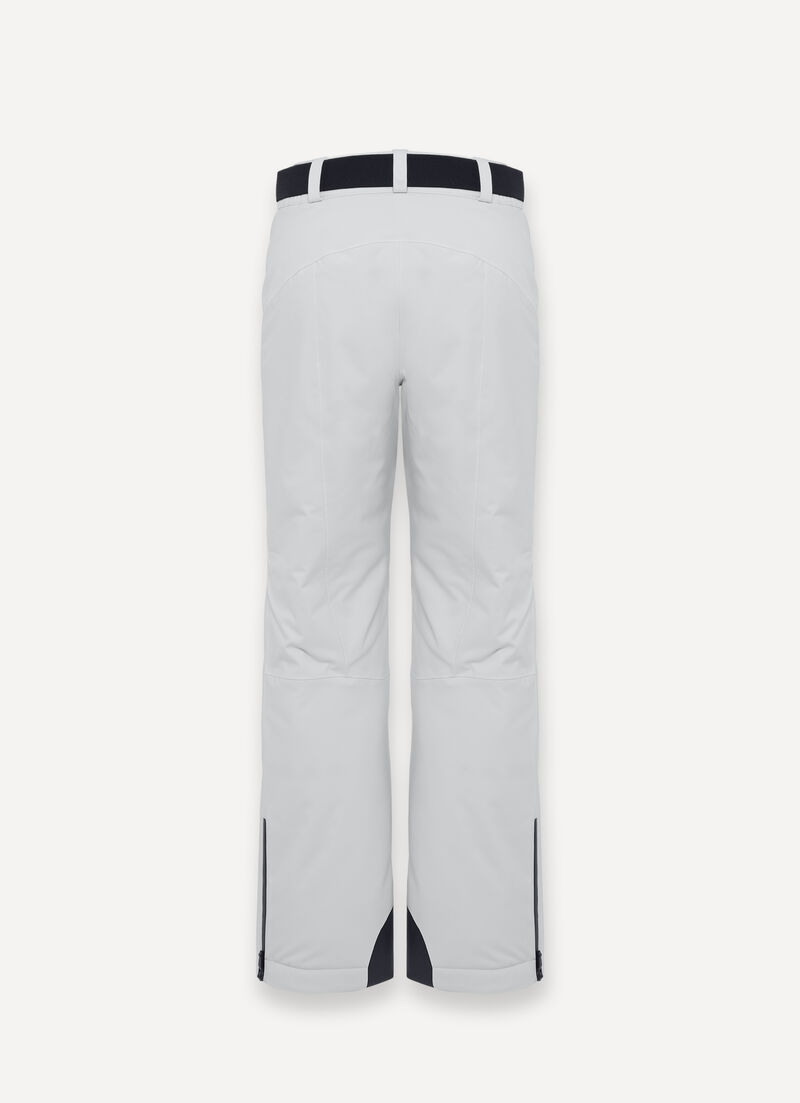 Padded ski pants with belt