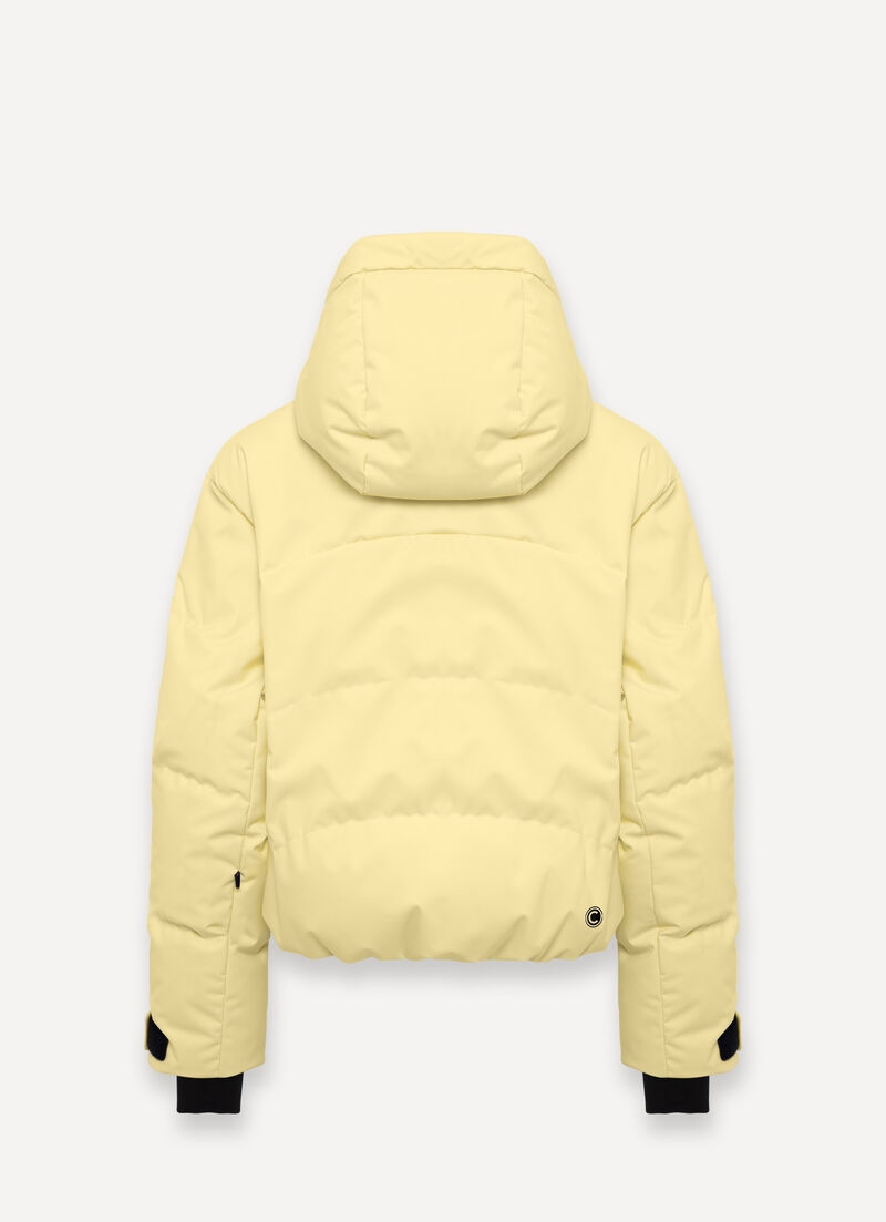 Cropped padded ski jacket