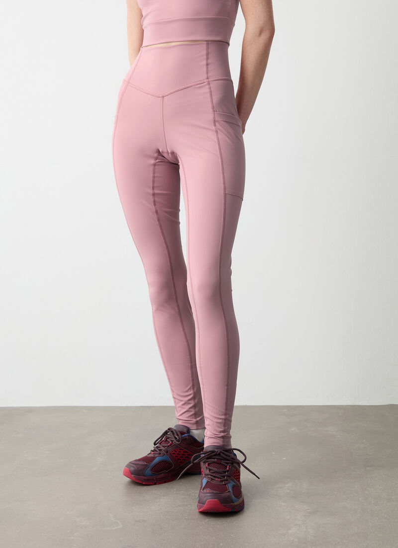 Technical fabric leggings