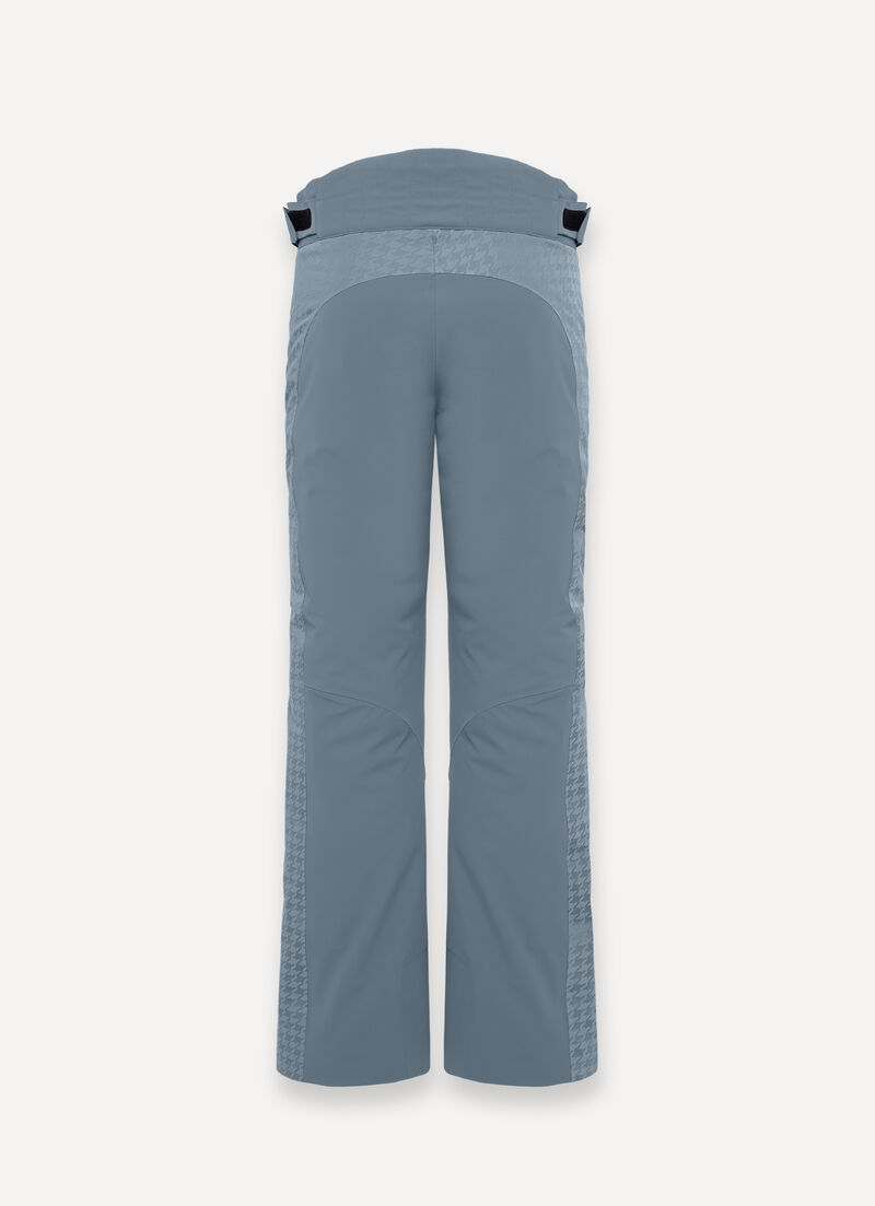 Houndstooth ski trousers