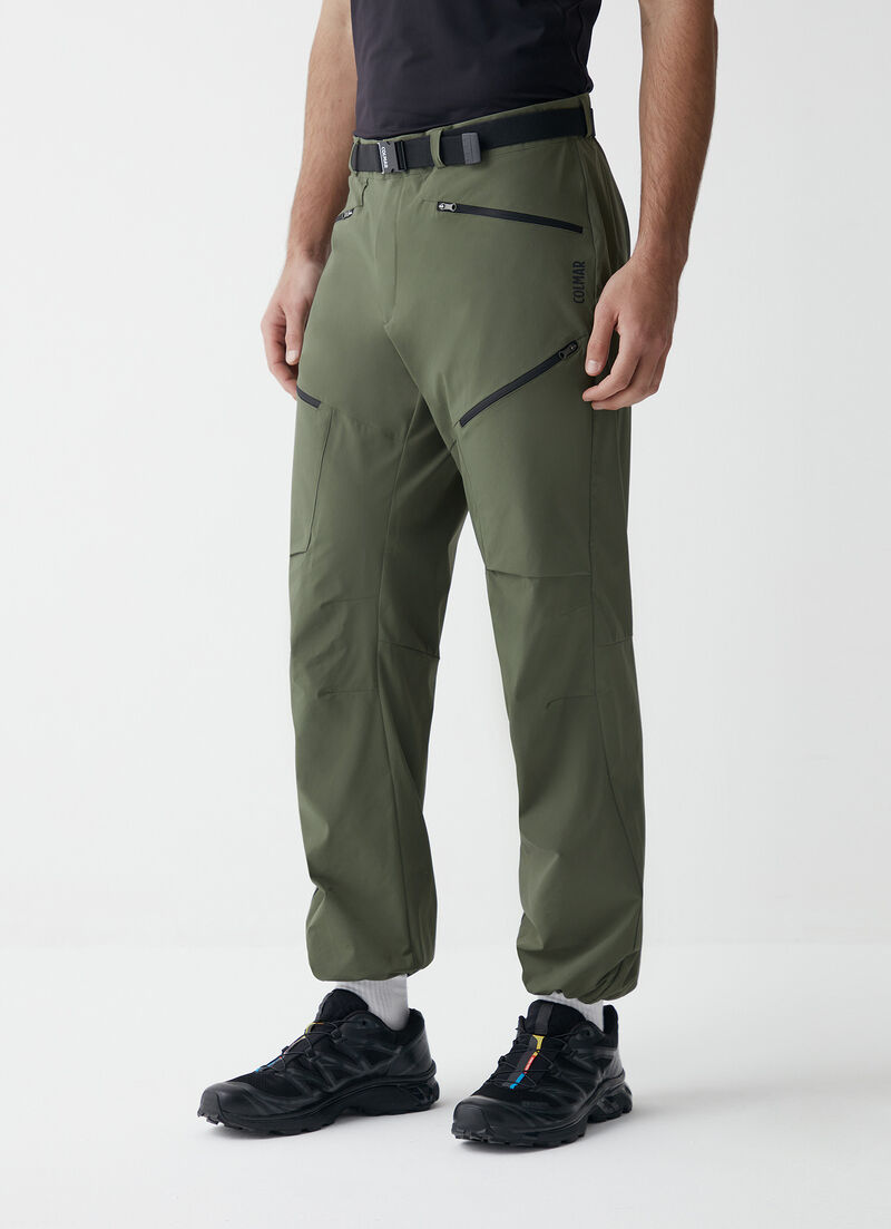 Multi-pocket technical trousers