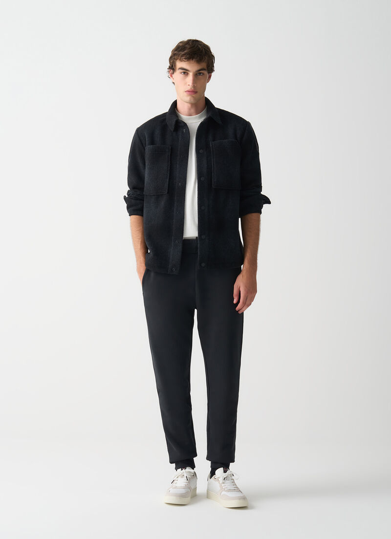 Tracksuit bottoms with coin pocket