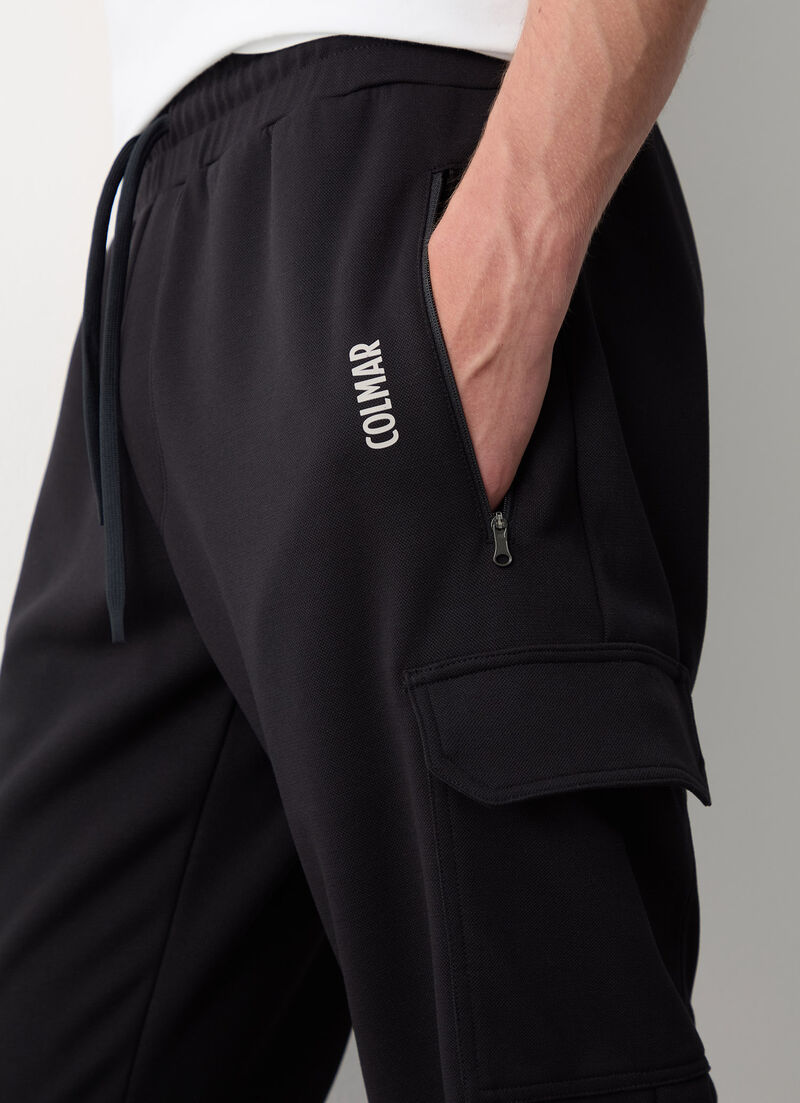 Stretch cargo trousers