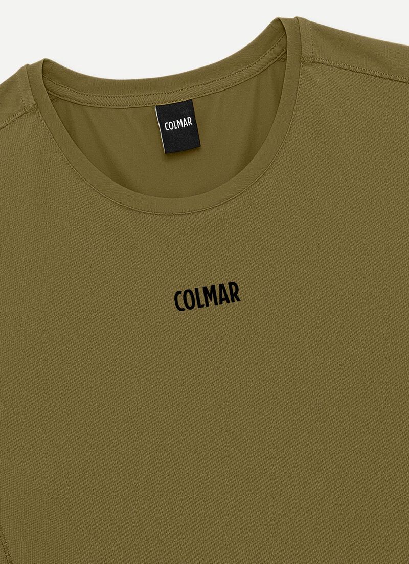 Long-sleeved T-shirt in stretch jersey