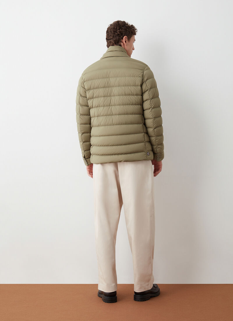 Super-matte padded stretch blazer