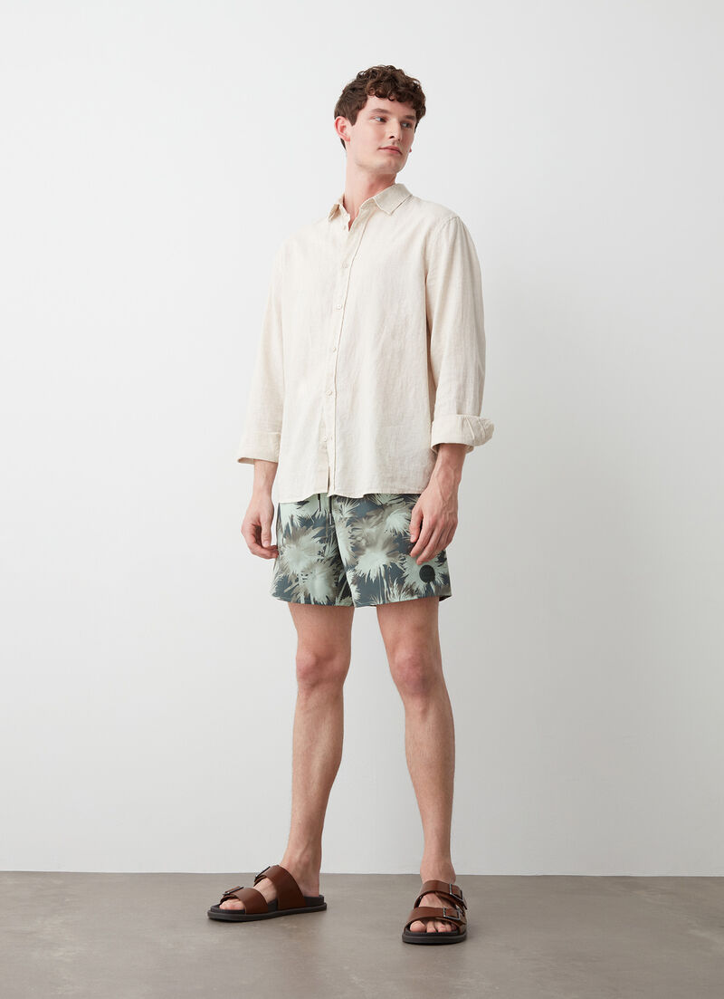 Swimsuit with all-over print