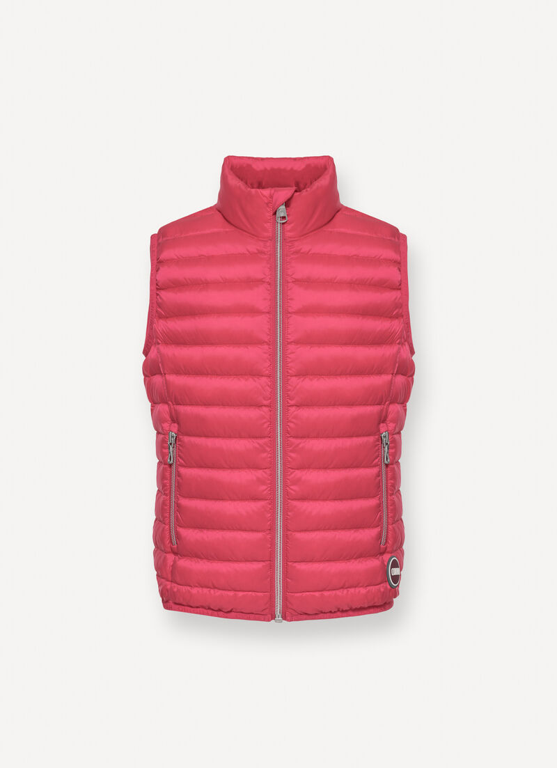 Quilted down gilet
