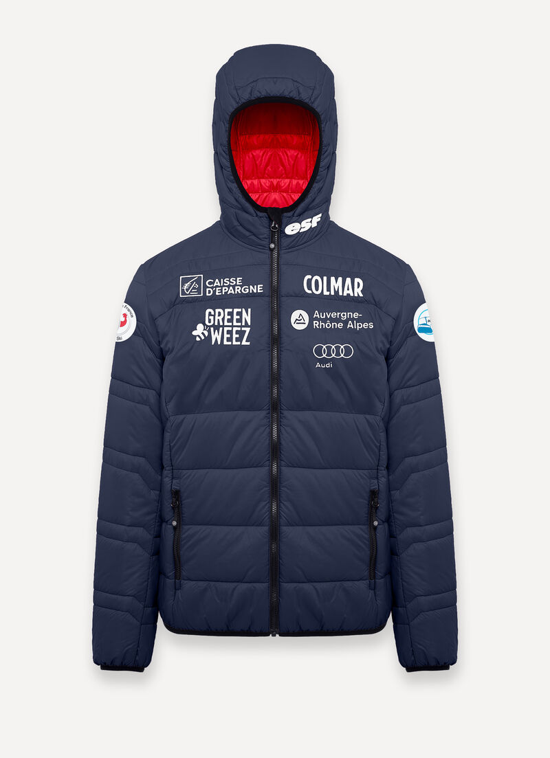 French national team quilted jacket