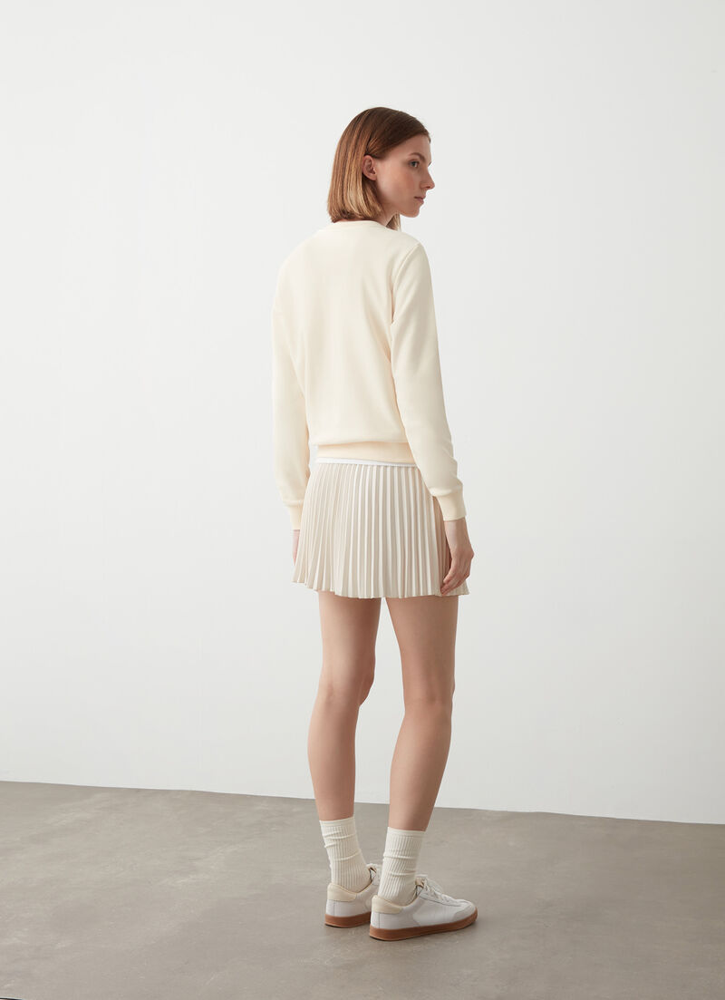 Crew neck sweatshirt