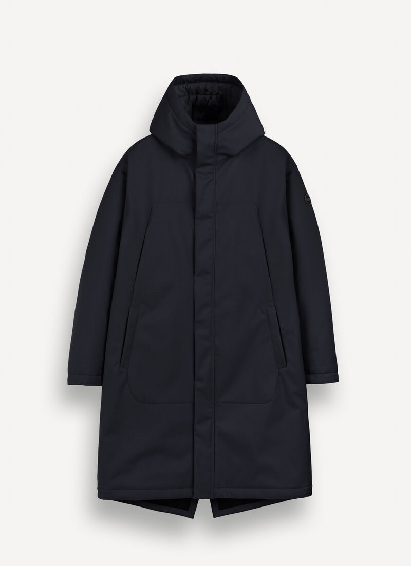 Padded parka with hood