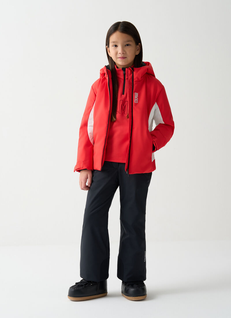 Charming girl's ski jacket