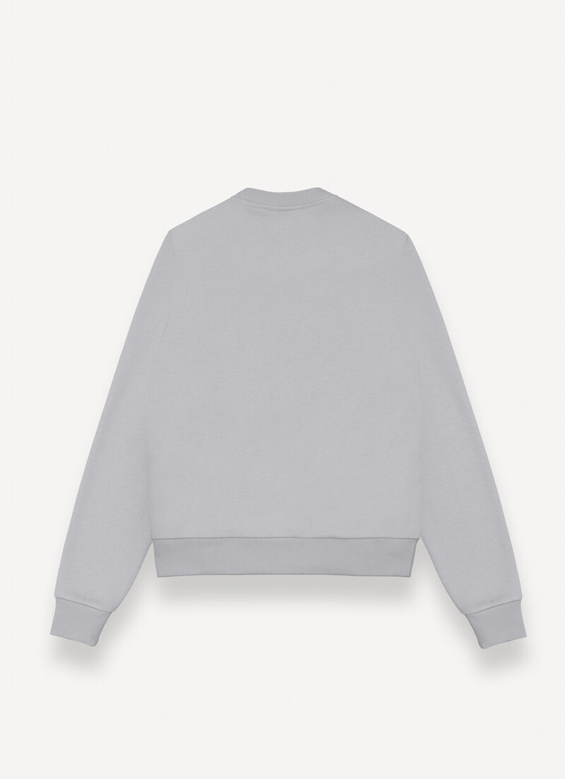 Crew-neck sweatshirt with logo