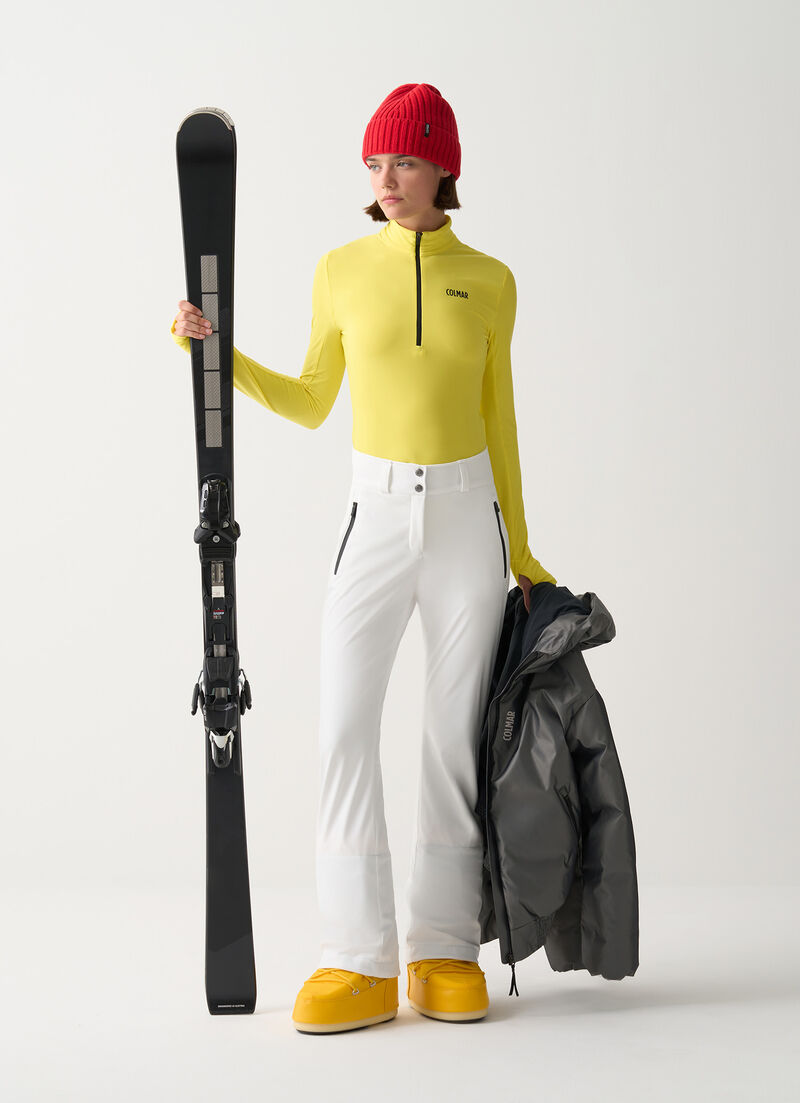 Dressy softshell ski trousers