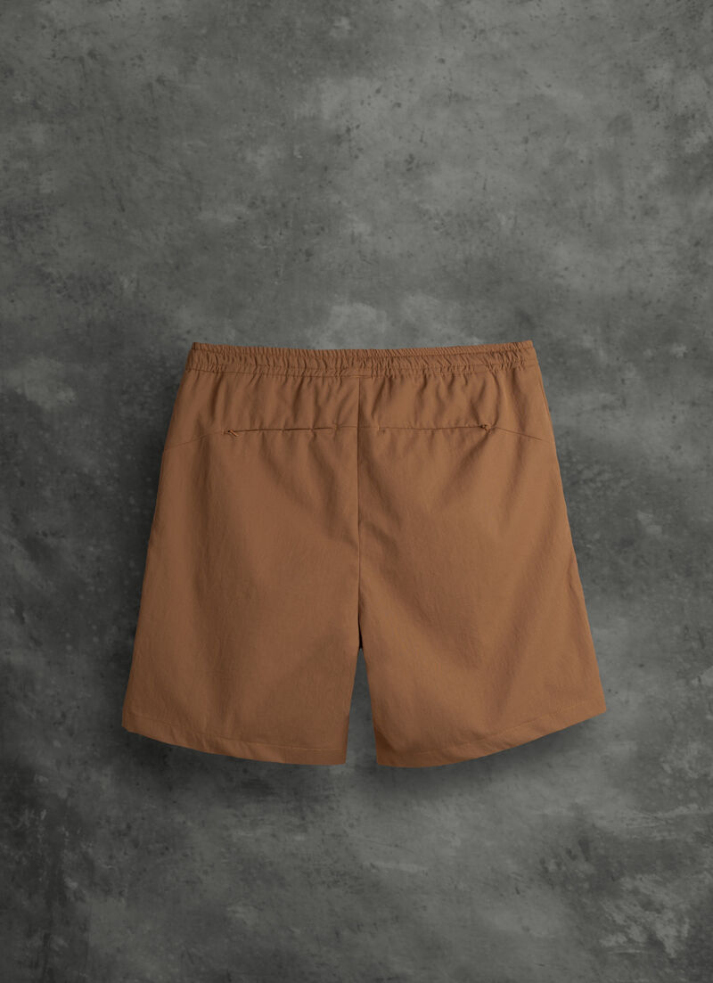 Bermuda shorts with zip back pockets