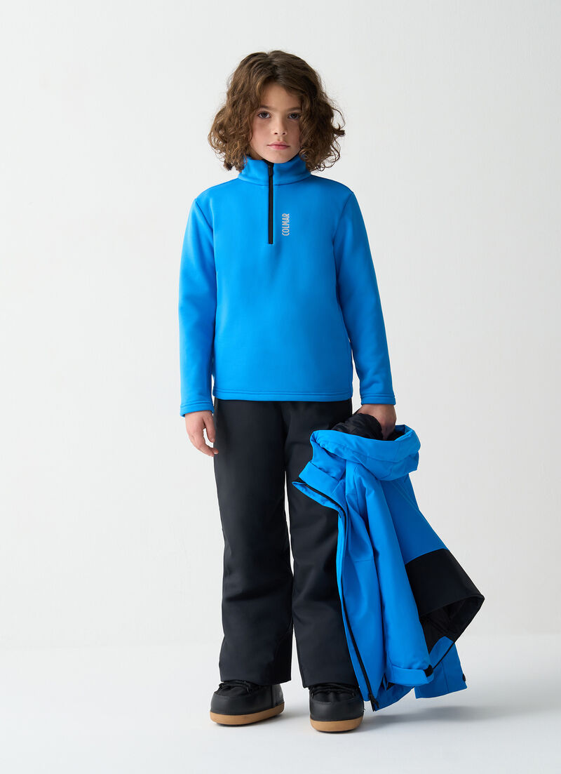 Boy’s half-zip ski fleece