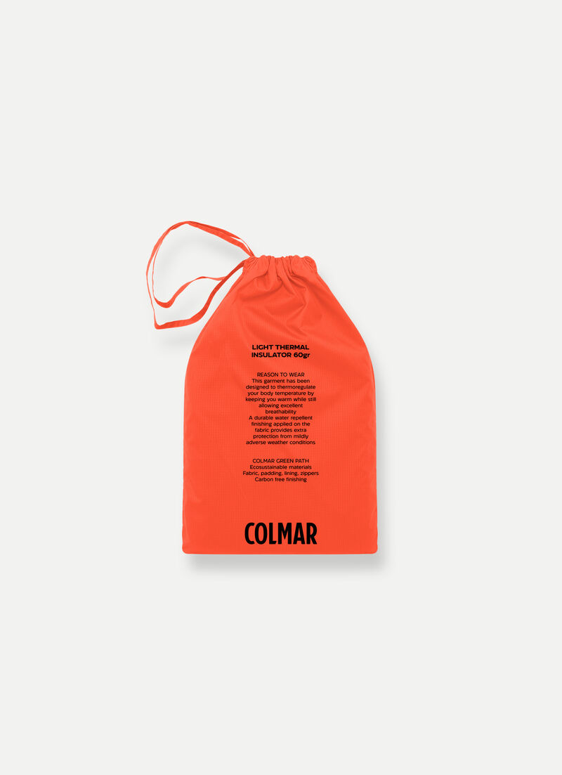 Jacket with lightweight wadding