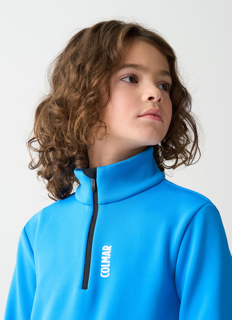 Boy’s half-zip ski fleece