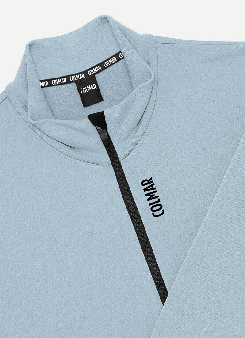 Colour-block stretch ski fleece