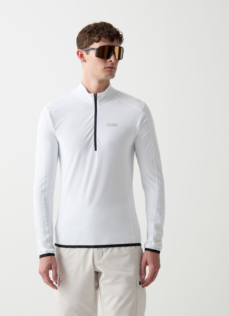 Thermal stretch ski sweater