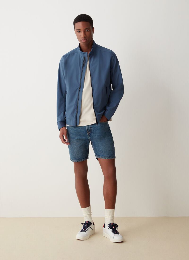 Softshell biker jacket