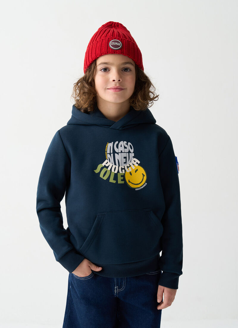 Unisex sweatshirt with SmileyWorld® print