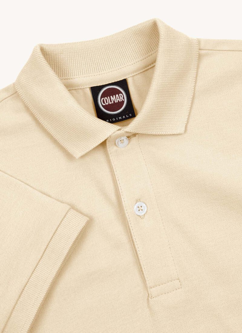 Cotton piqué polo shirt