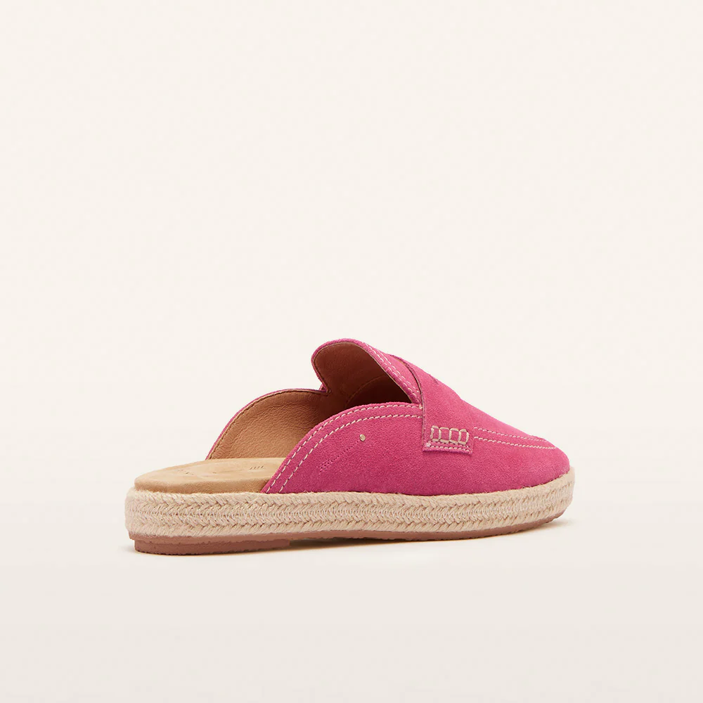 Arlie Hot Pink Suede