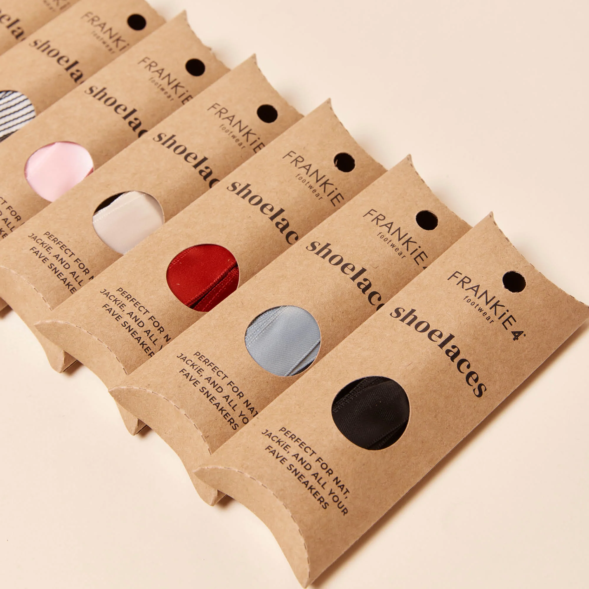 Shoelace Cream Satin