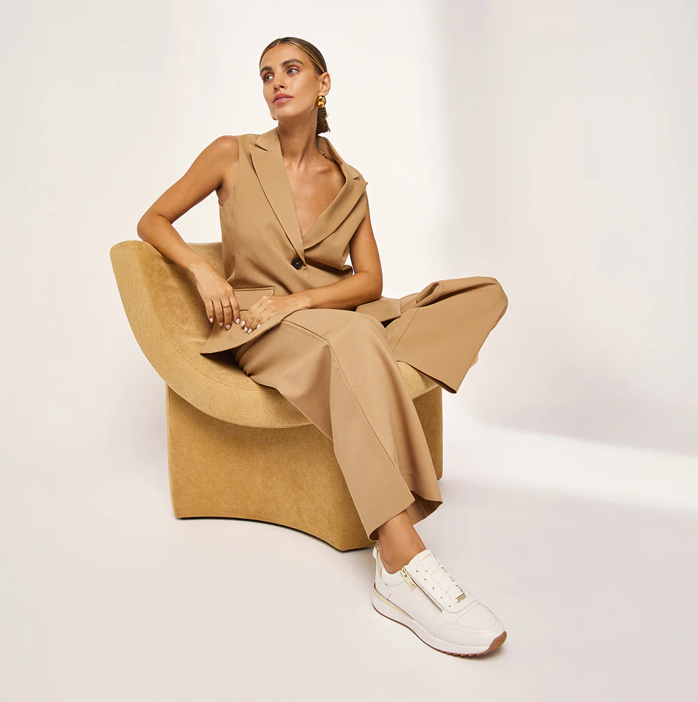 Brooklyn III White/Gold