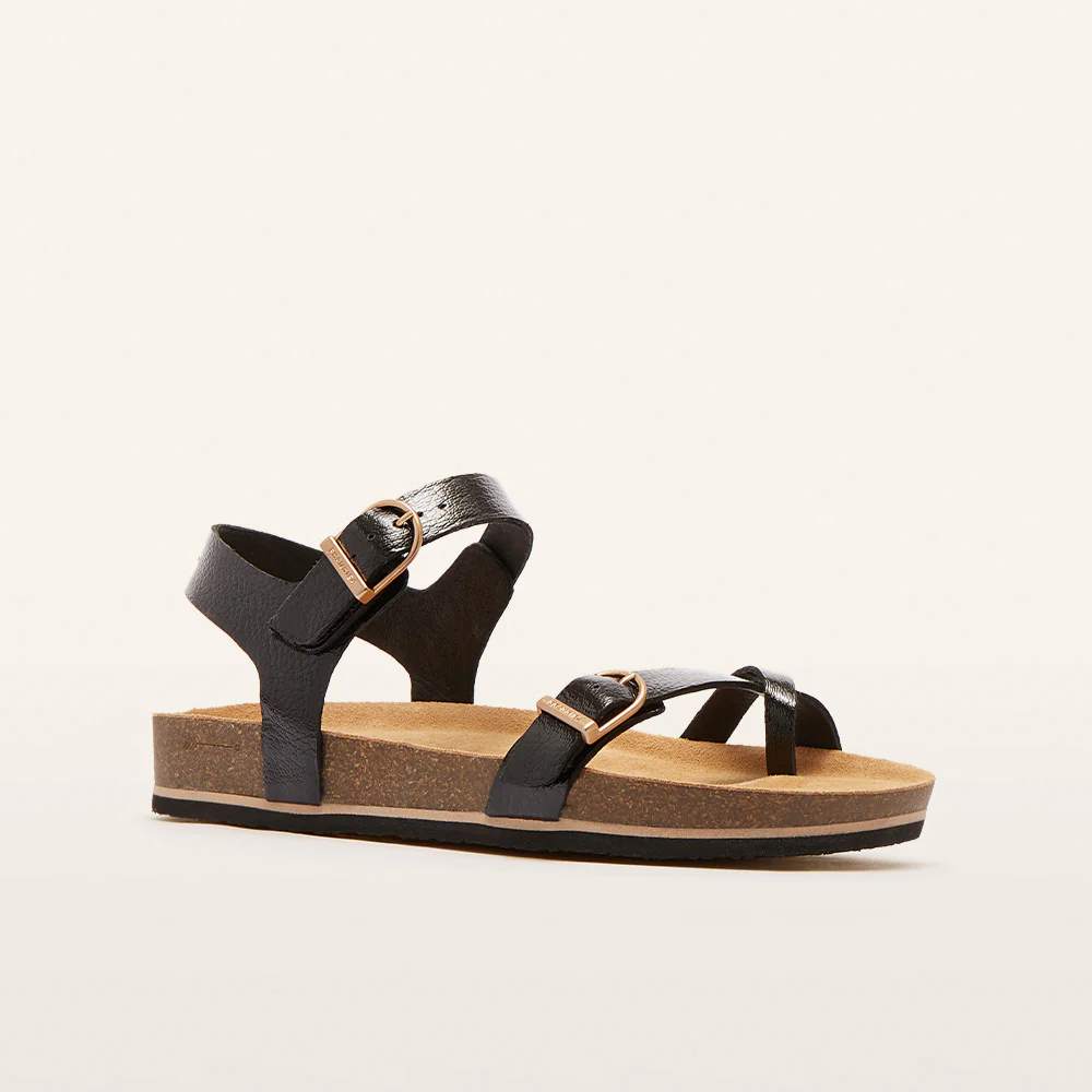 Orla Black Crinkle Patent