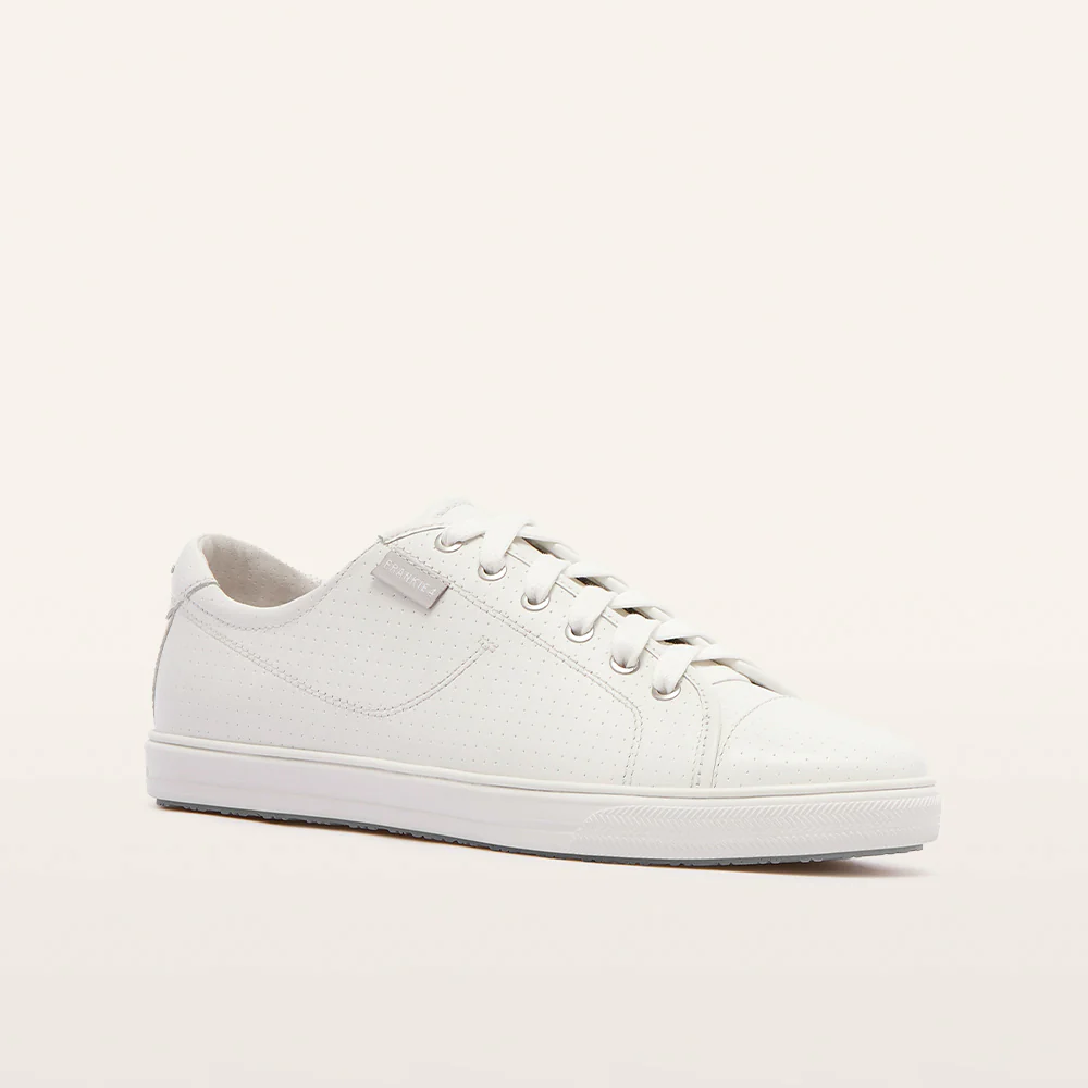 Nat III White Mini Punched