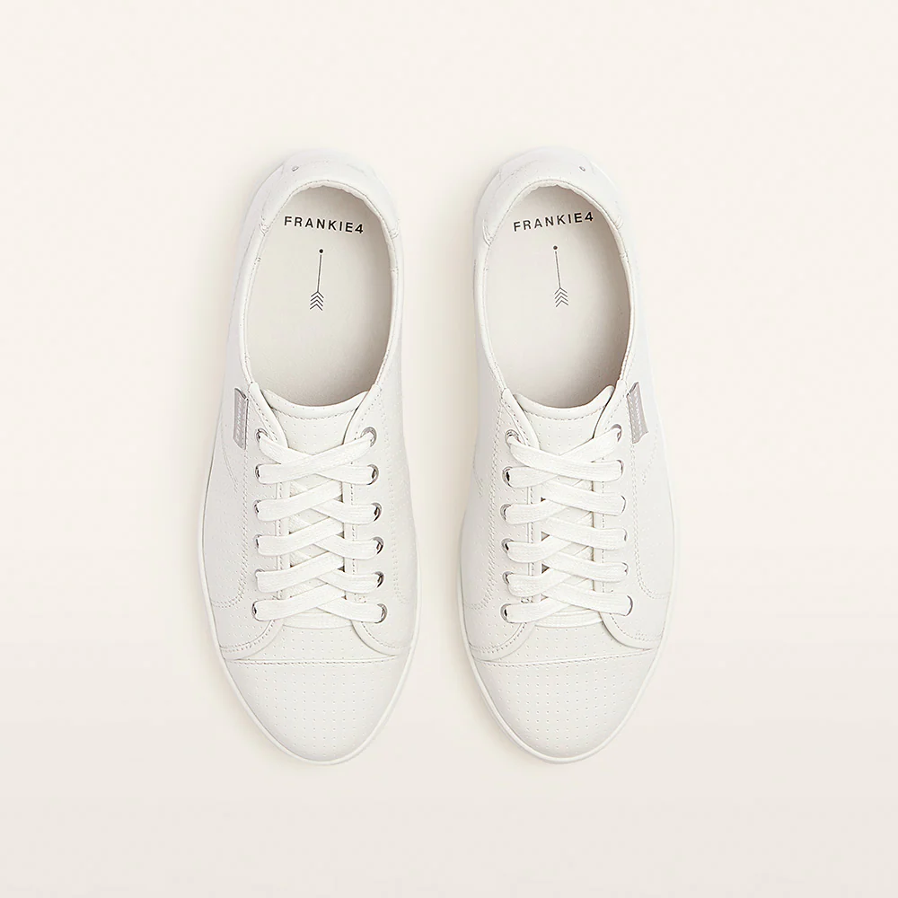 Nat III White Mini Punched