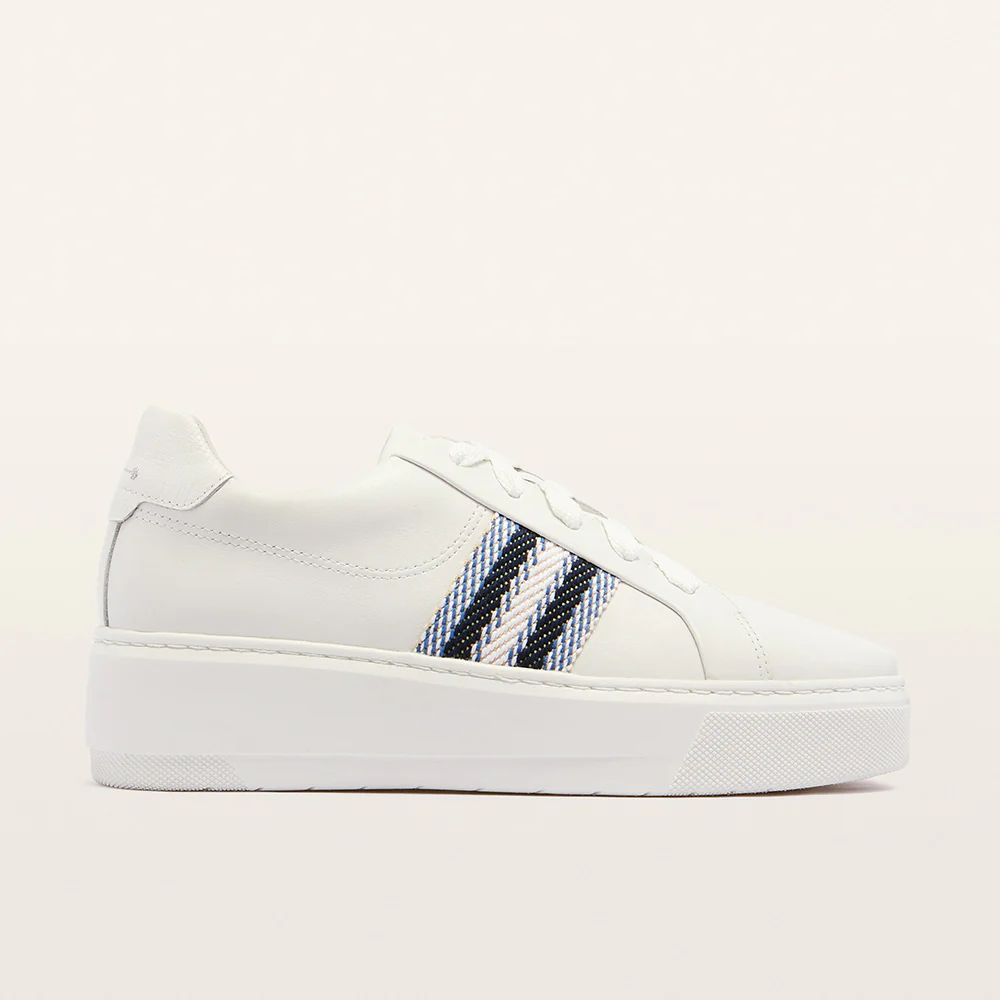 Riley II White/Blue