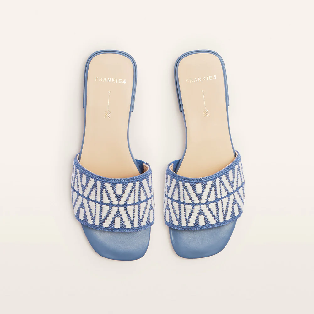 Aniston Blue Weave Textile