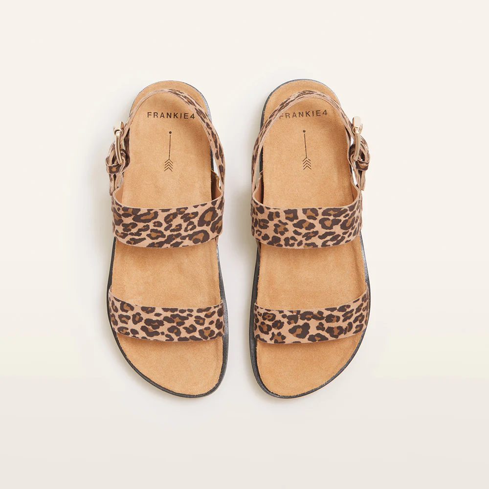 Hunter Camel Leopard Print