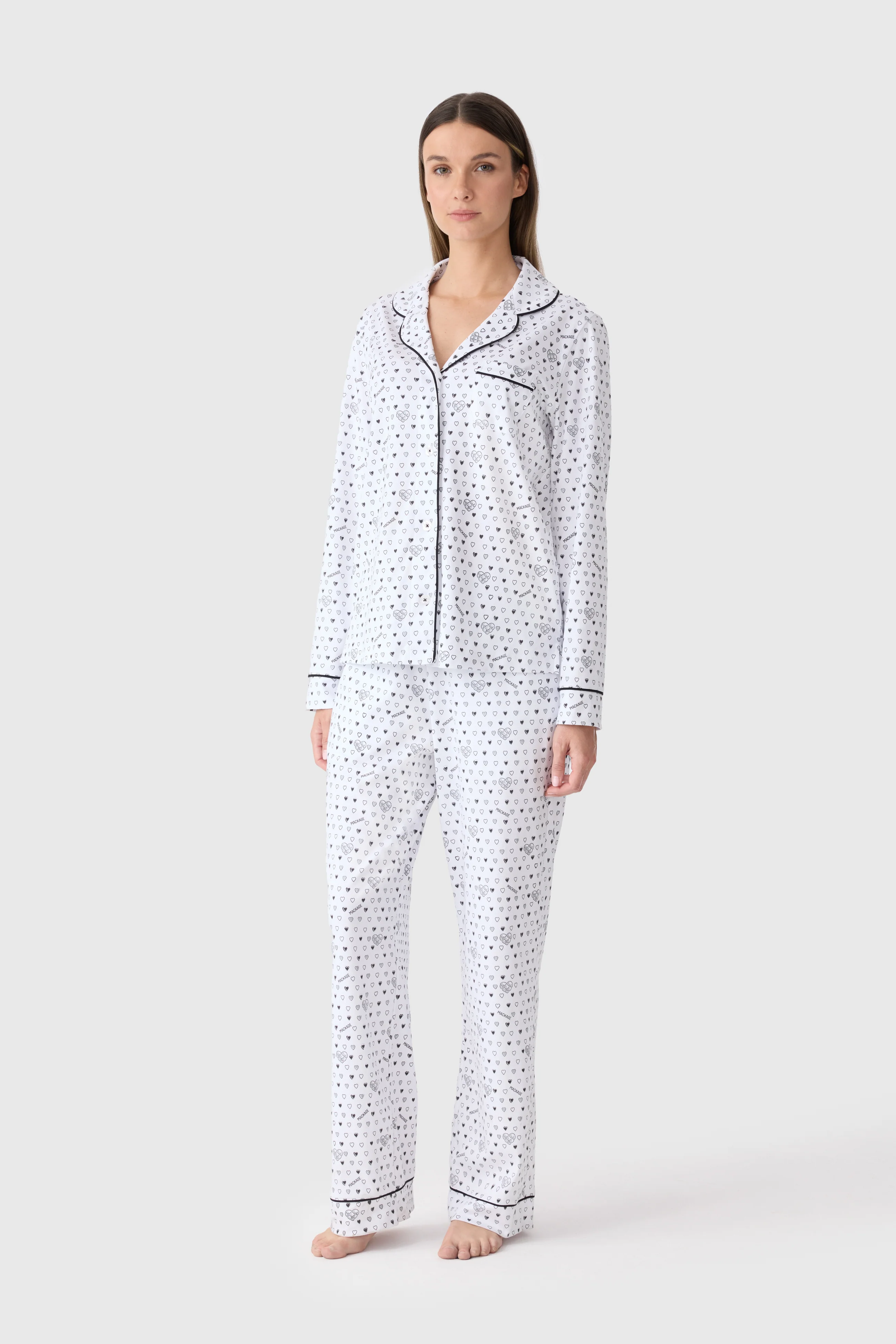 LONG SLEEVE POLO PAJAMAS