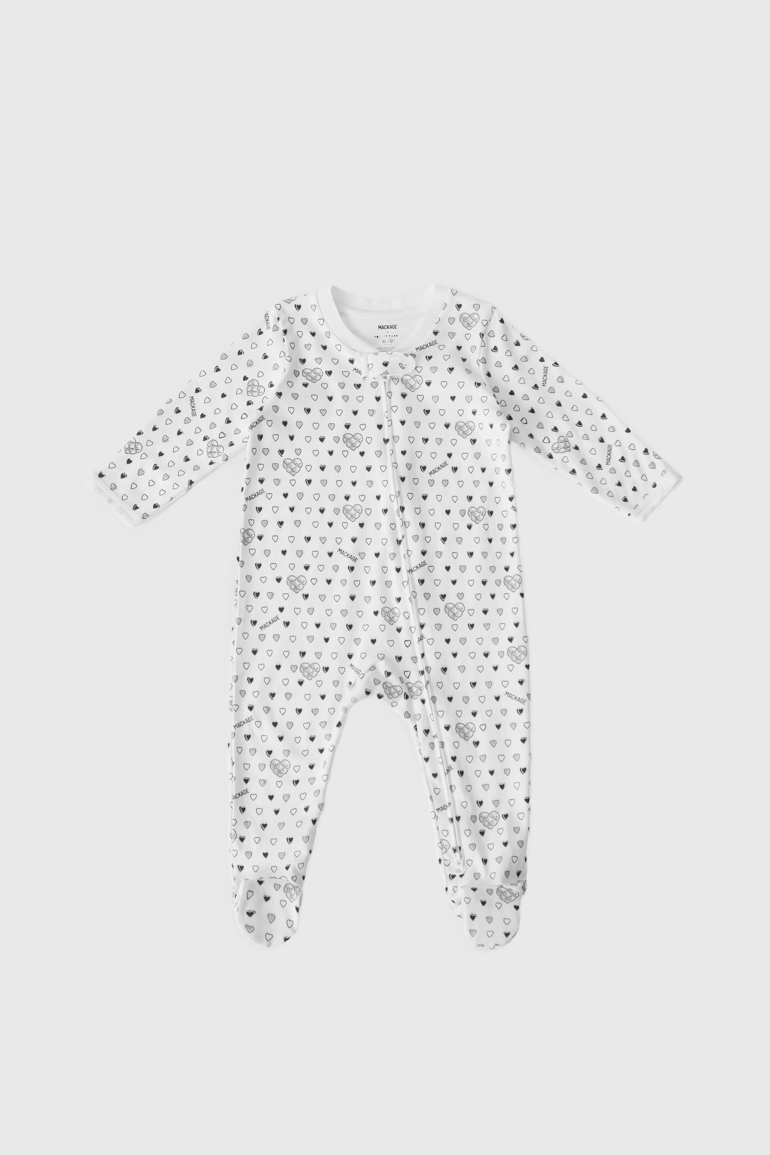 INFANT ZIPPER FOOTIE