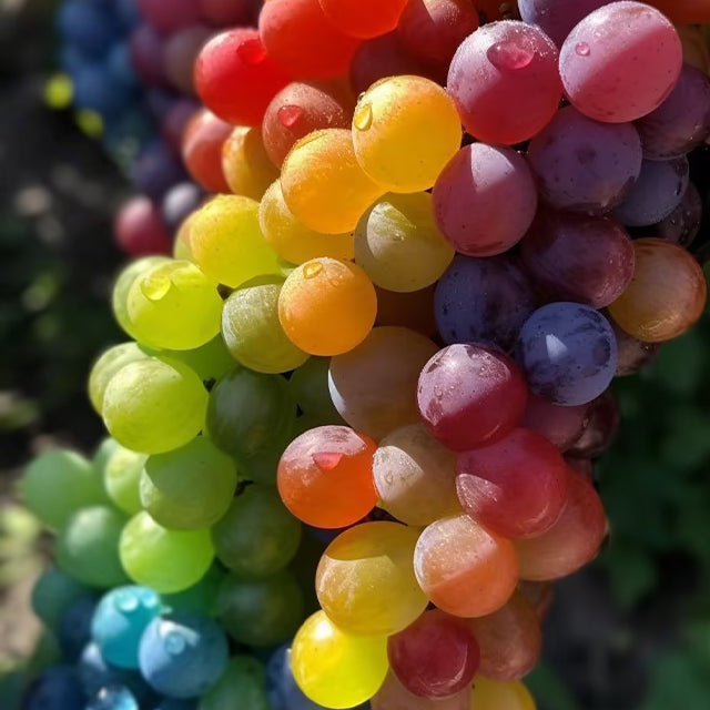 New Rare Rainbow Hybrid Grape Organic