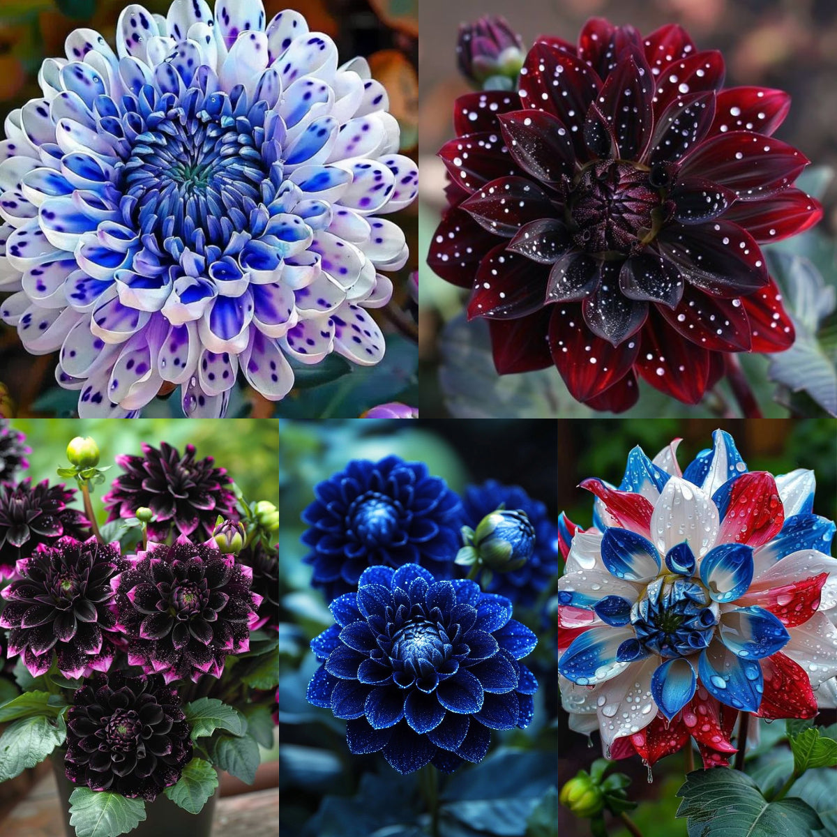 🌸Captivating Starry Night Dahlia 🌸